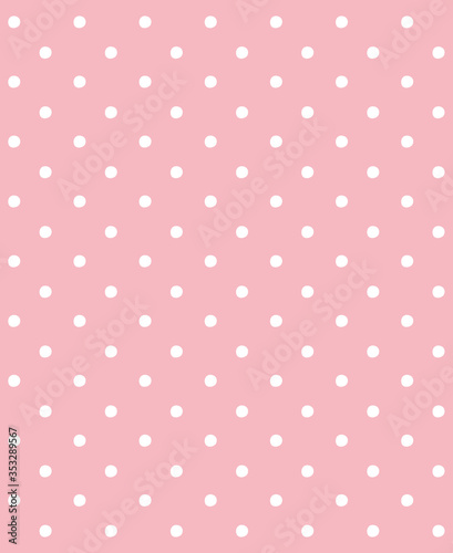 pink color and dotted background decorative
