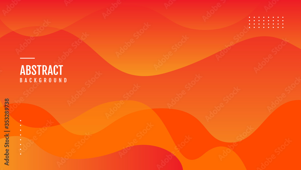Abstract Curved Background - Orange Red. Good for wallpaper, landing page, banner, slide background, backdrop Abstract Curved Background - Orange Red. Good for wallpaper, landing page, banner, slide background, backdrop