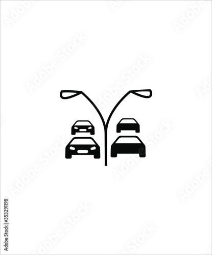 traffic icon,vector best flat icon.