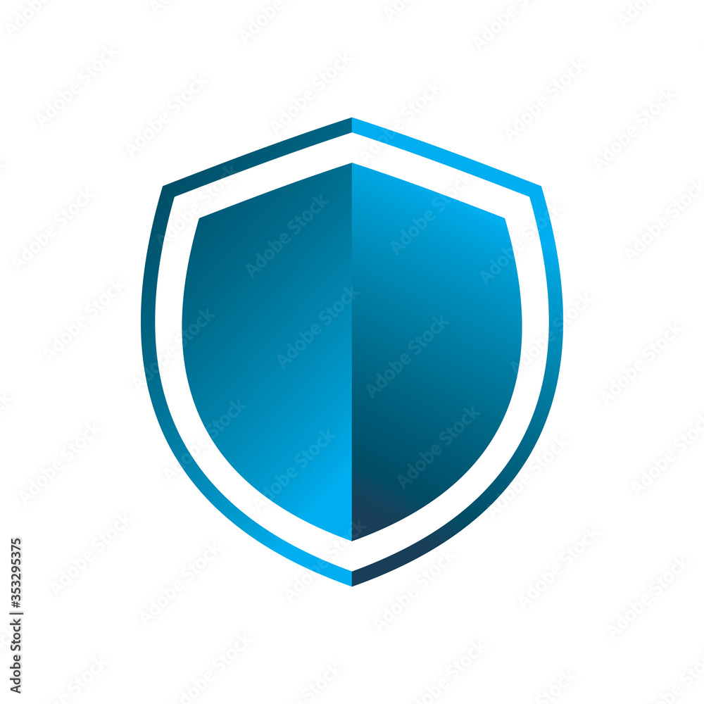 blue color secure shield logo design blue color secure shield logo design