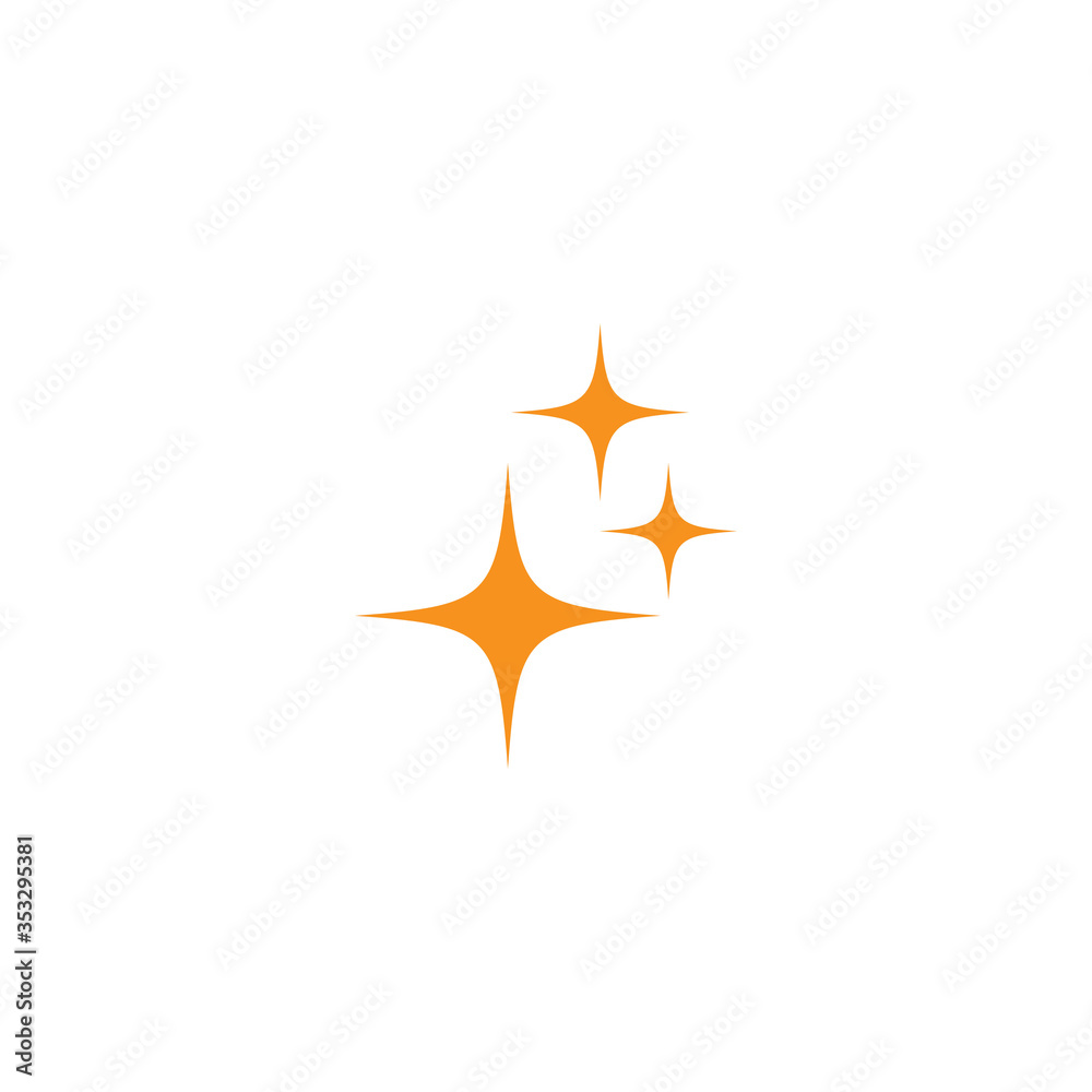 Fototapeta premium Star icon Template