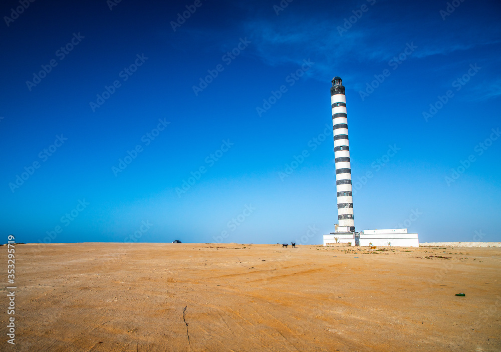 lighthouse of Dakhla, Morocco