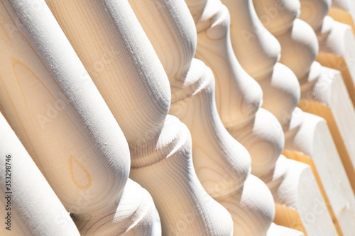 Tableau sur toile Woodwork