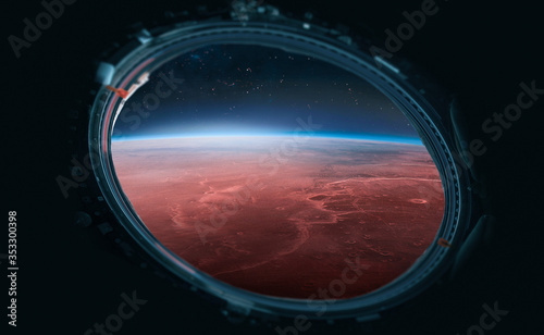 Fotografie Orbit of planet Mars