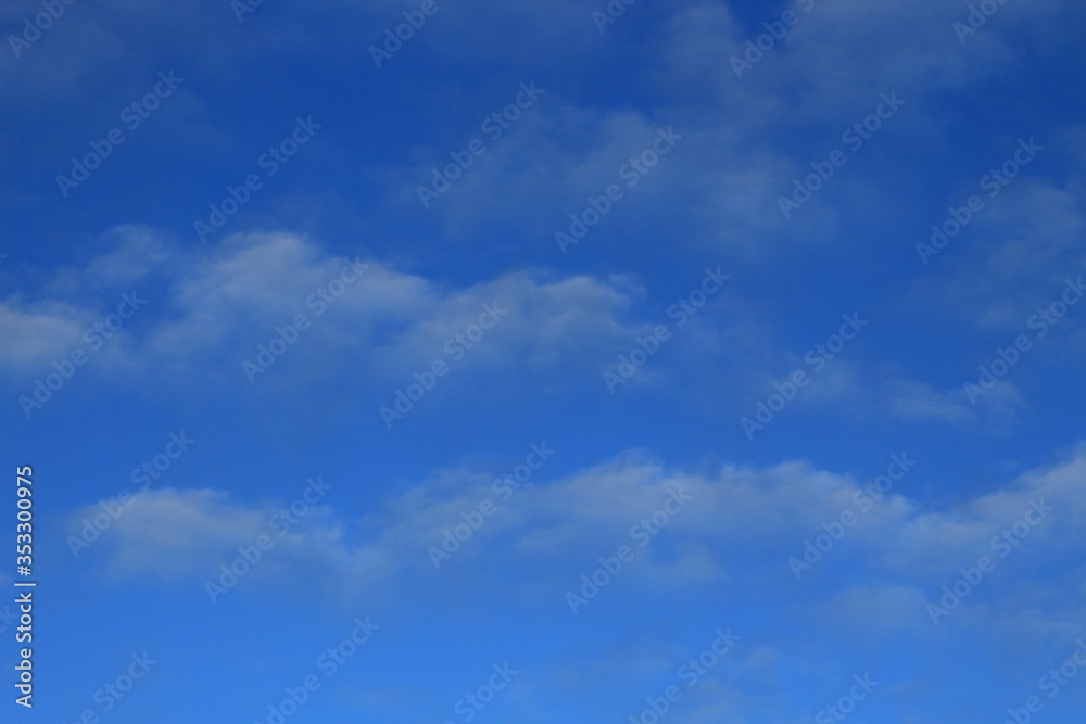 Naklejka premium blue sky with clouds