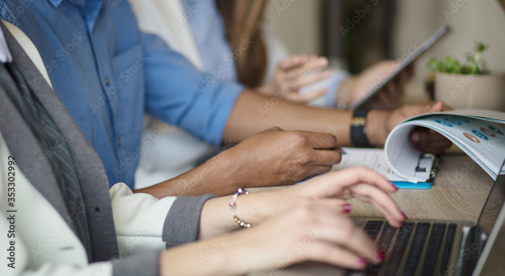 Fototapeta premium New contract.