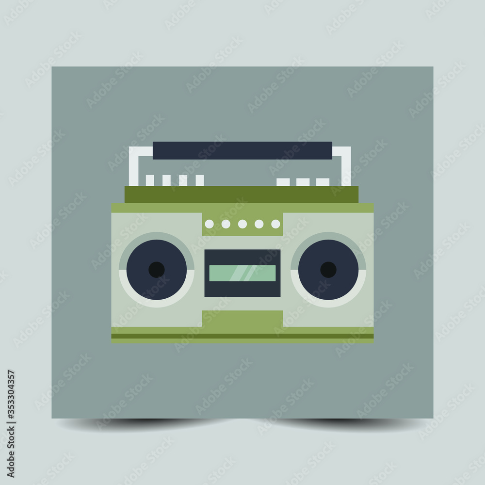 audio cassette player