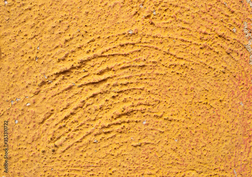 yellow concrete wall texture background