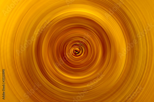 Abstract dynamic circle  gold background