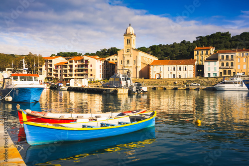 Port-Vendres  little French seaside resort on the Vermillion Coast famous for its fishing port