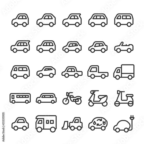  車種  アイコン セット