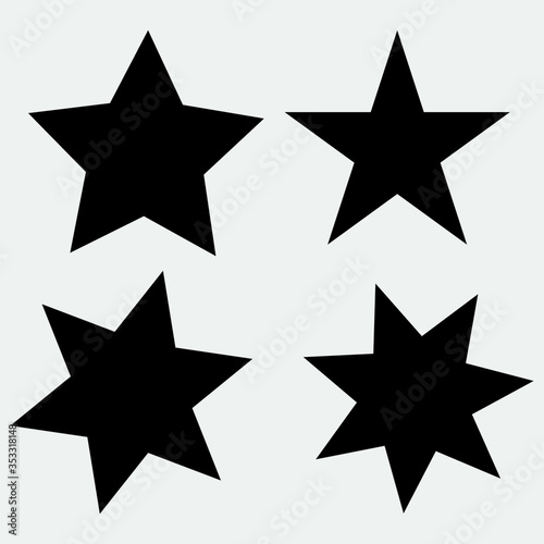 set of star icons