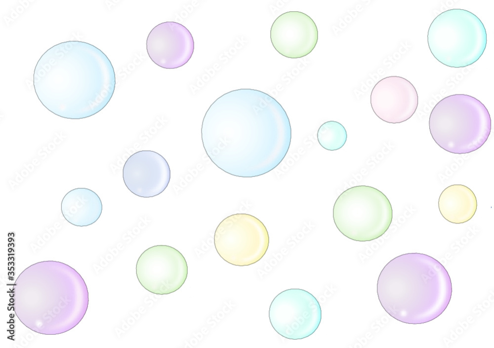 Colorful Bubble Bubble bubble bubble