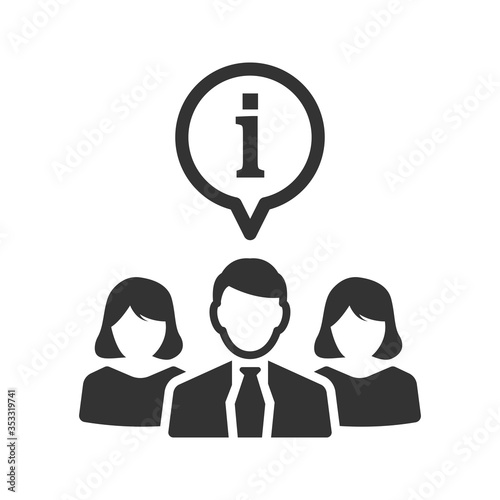 Business advisor icon
