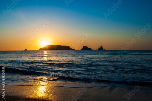 Amanecer en las islas Medas photo