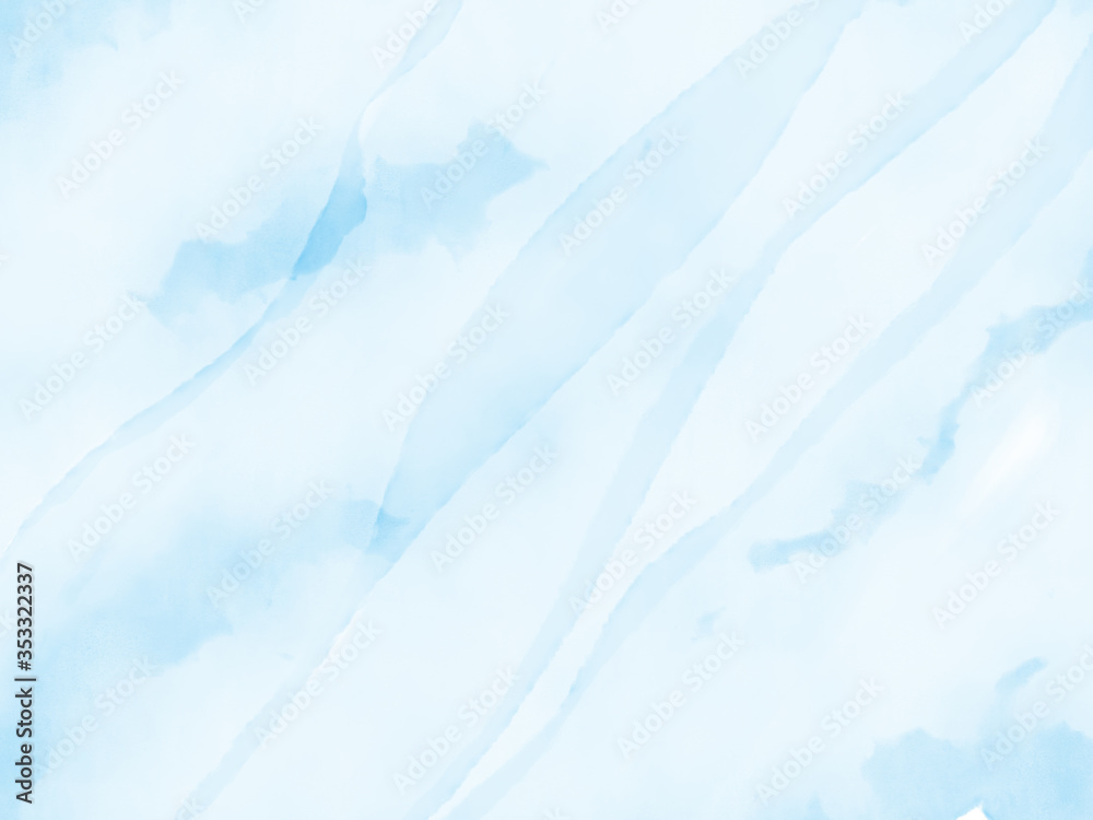Obraz premium 背景 水彩 水 海 夏 洗う 