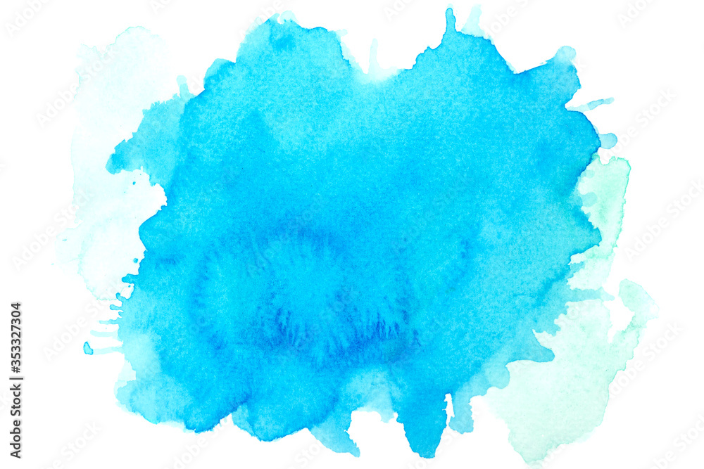 Blue watercolor texture 
