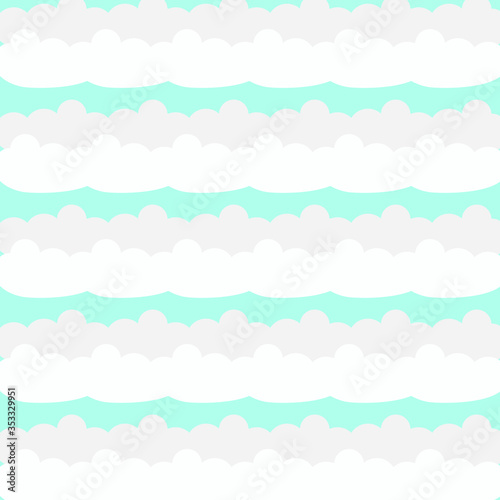 sky with cloud design background vector