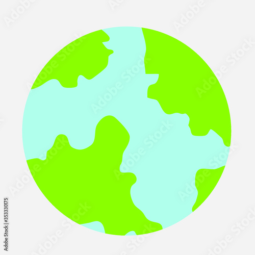 Earth day design gray background vector