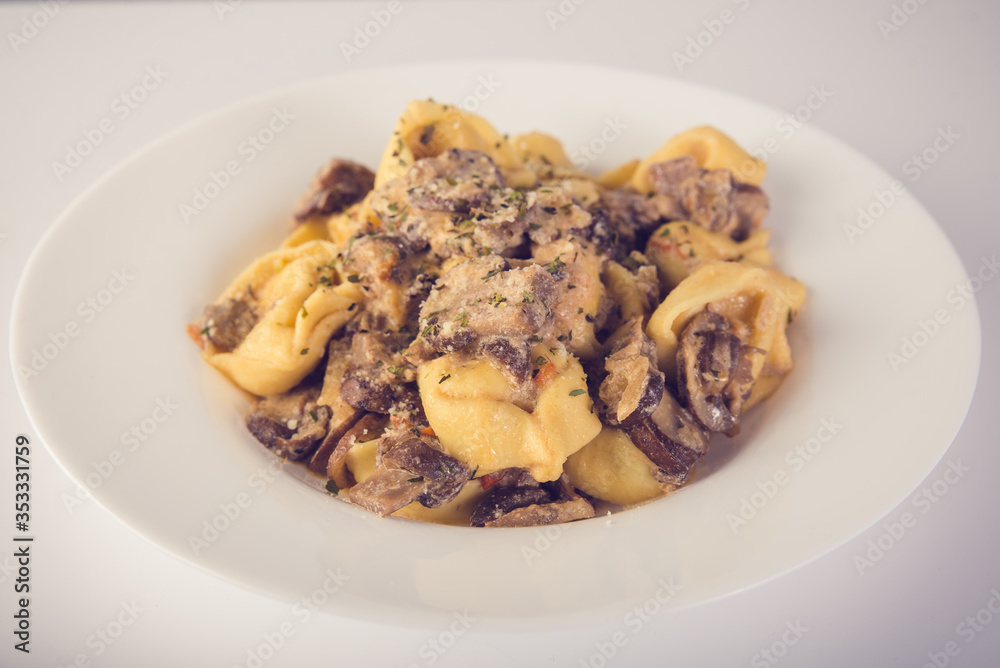 pasta with mushrooms