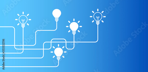 lampadina, idea, colori, creatività, idee	
