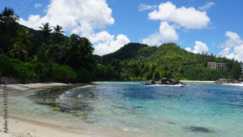 Fototapeta Naklejka Na Ścianę i Meble -  tropical seychelles island