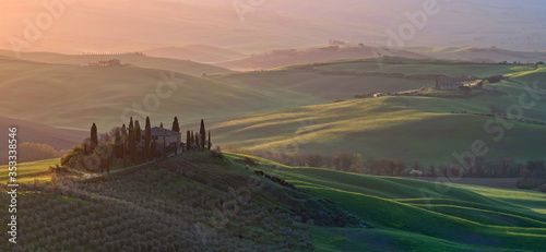 landscape of tuscany italy