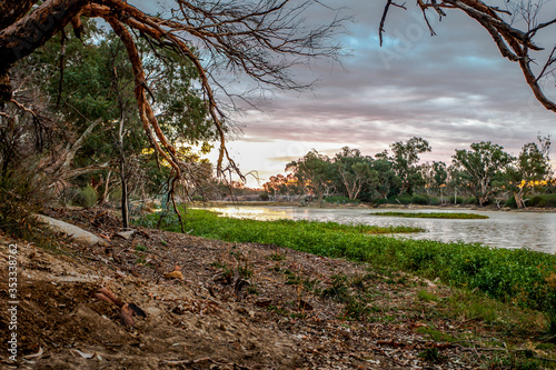 Cooper Creek in outback South Australia.