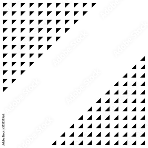 Abstract geometric vector background with triangle