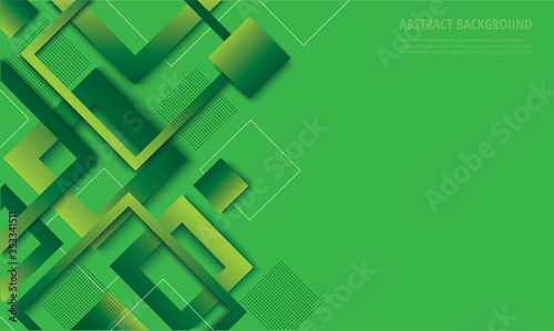 modern green square gradient trendy background vector illustration EPS10