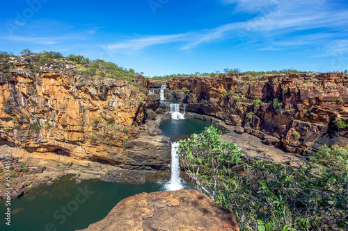 Mitchell Falls in outback Western Australia. photo