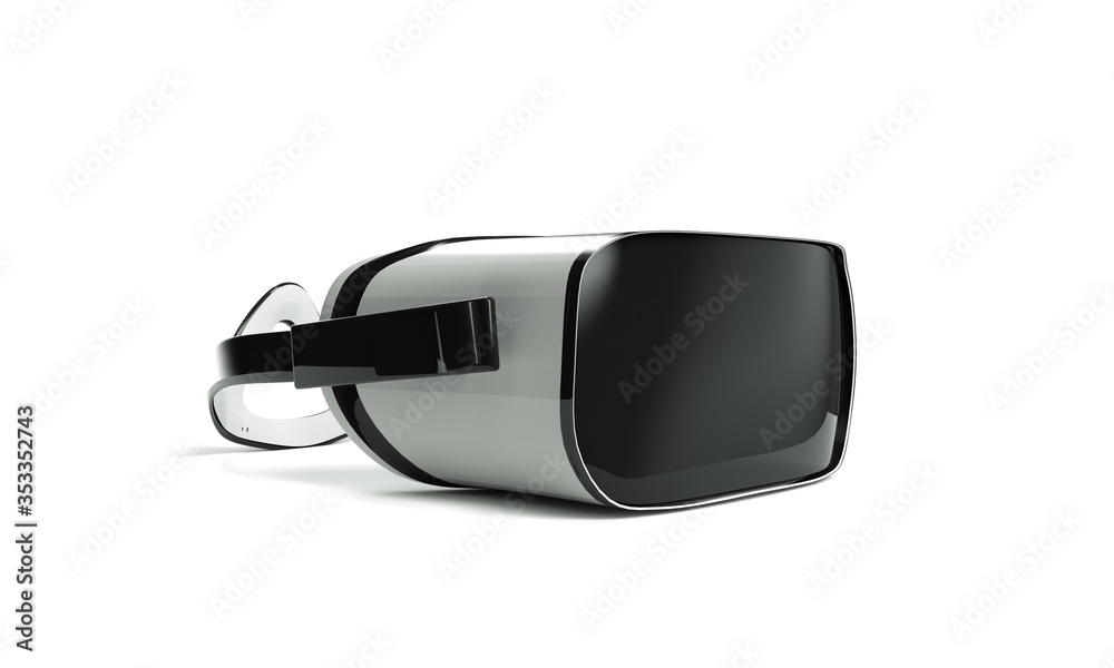 3d rendering of vr glasses isolated on white 3d rendering of vr glasses isolated on white