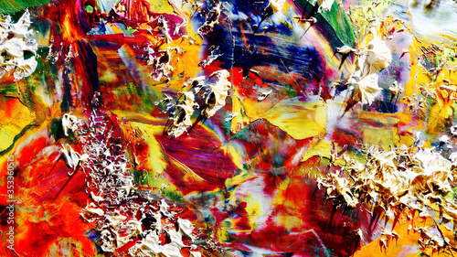 Canvas Print Colorful abstract background wallpaper