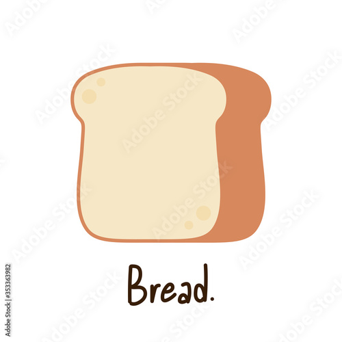 Bread vector. bread symbol. wallpaper. free space for text. bread logo design.