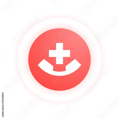 Free Download Emergency Number -  Icon - GFXLoad