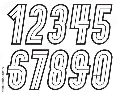 Vector tall regular numbers...
