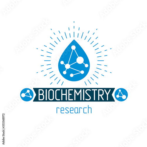 Vector model of molecule cr...
