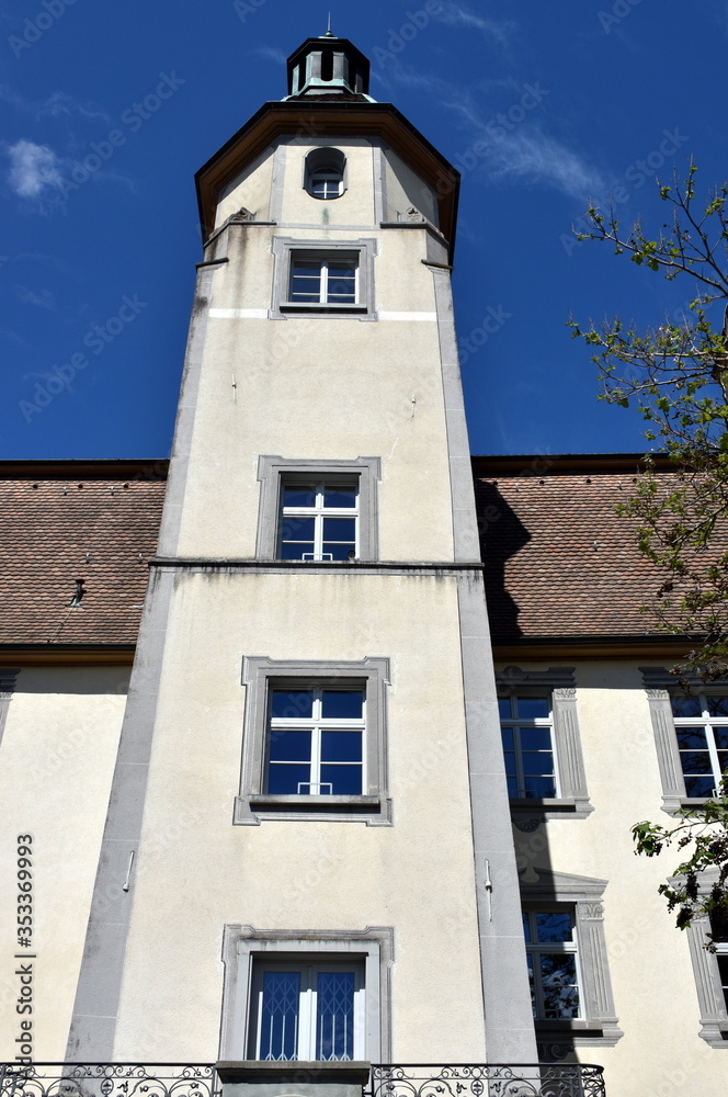 Turm am Schloss Schönau in Bad Säckingen