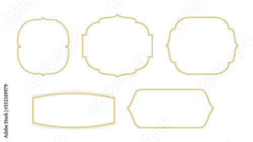 オーナメント　飾り線のセット