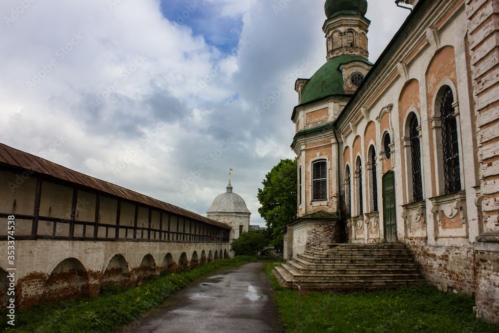 Obraz premium Russia, Pereslavl-Zalessky. Assumption Goritsky monastery.