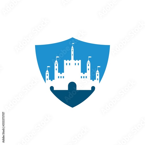 castle icon vector illustration design