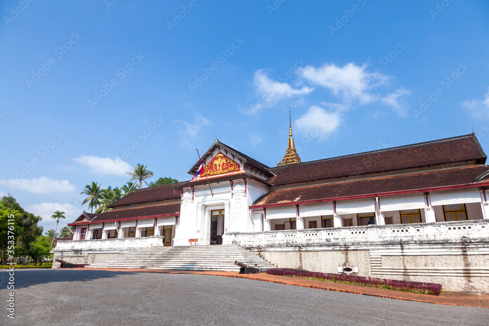   The Royal Palace National Museum in Luang Prabang Laos