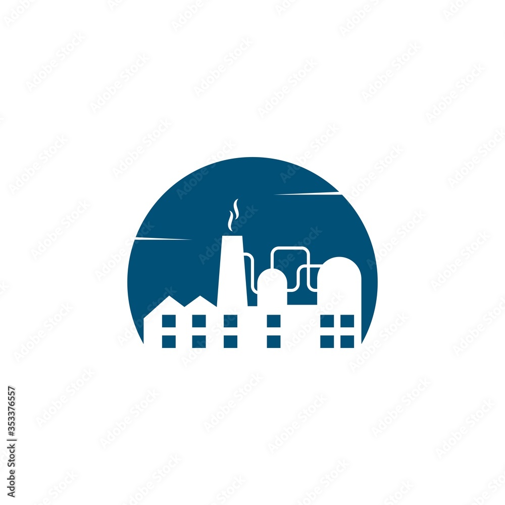 industrial factory building icon vector illustration design industrial factory building icon vector illustration design