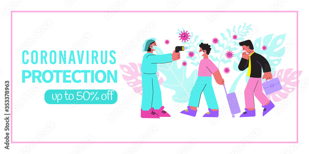 Coronavirus Protection Sale Banner