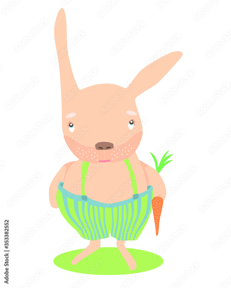 Easter Bunny Grandpa Colorful Easter Bunny Grandpa Colorful