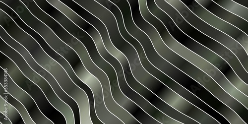 Light Gray vector background with bent lines. Colorful illustration in abstract style with bent lines. Pattern for business booklets, leaflets