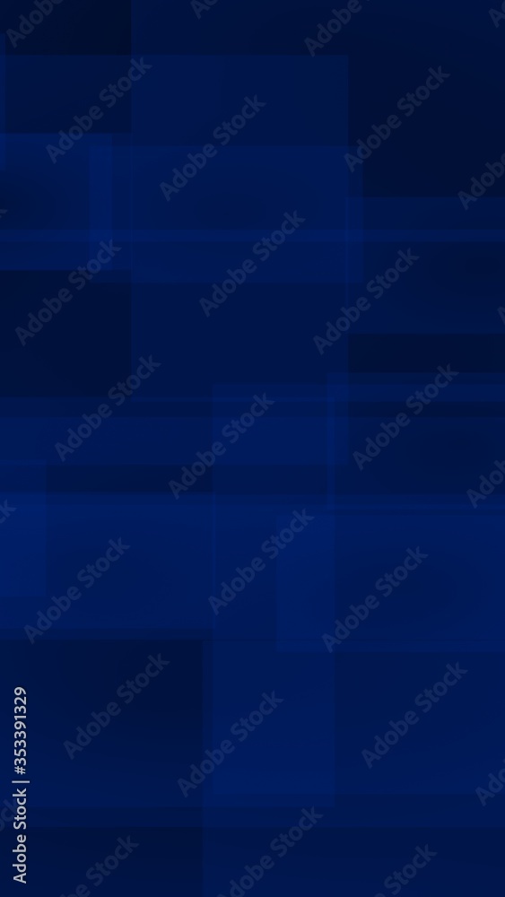 Dark blue background. Blue backdrop with transparent suares. Vertical orientation. 3D illustration Dark blue background. Blue backdrop with transparent suares. Vertical orientation. 3D illustration