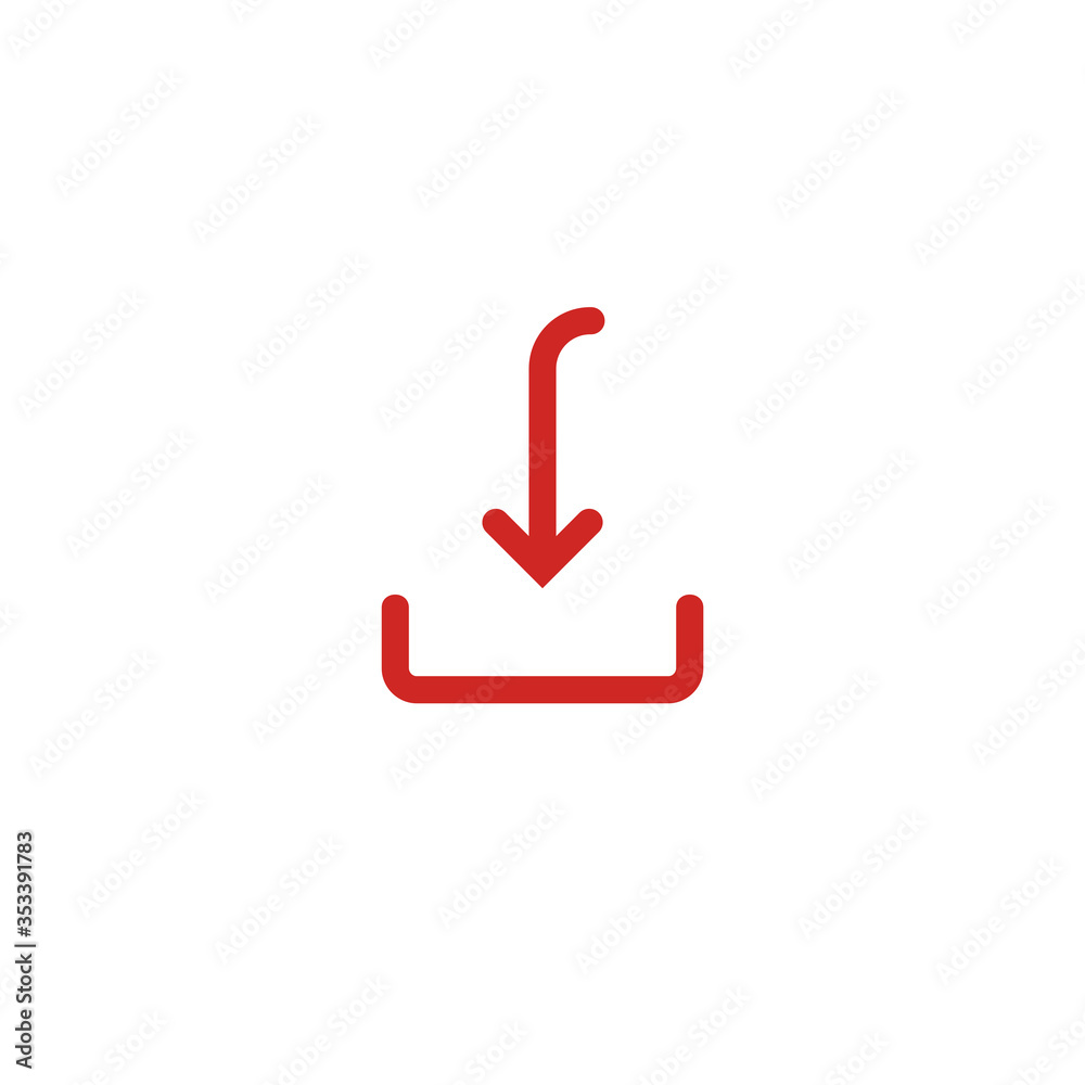 Download content icon. Downloading media symbol. User interface button. Down. Curved arrow for multimedia navigation. Networking. Sign for web and mobile app. Simple arrow to base. Vector. Download content icon. Downloading media symbol. User interface button. Down. Curved arrow for multimedia navigation. Networking. Sign for web and mobile app. Simple arrow to base. Vector.