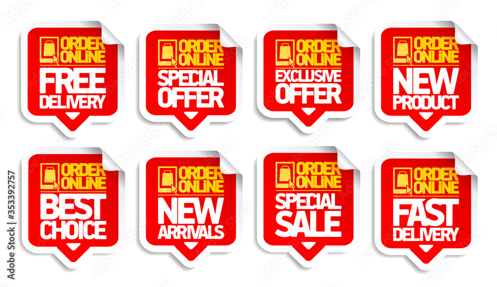 Order online stickers set - free and fast delivery, special offer, exclusive offer, new product, etc. Order online stickers set - free and fast delivery, special offer, exclusive offer, new product, etc.