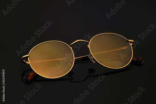 sunny mirrored glasses